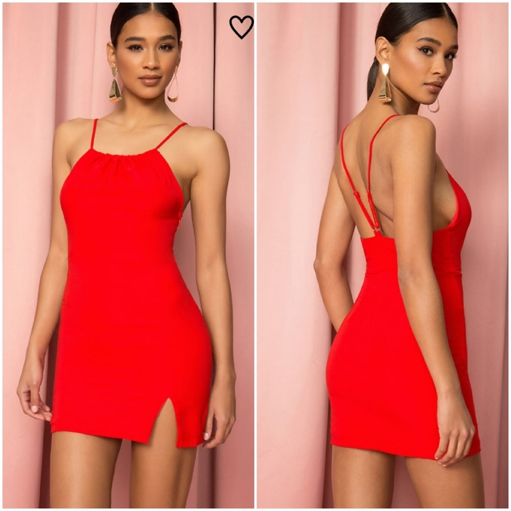 Superdown Missy Ruched Mini Dress